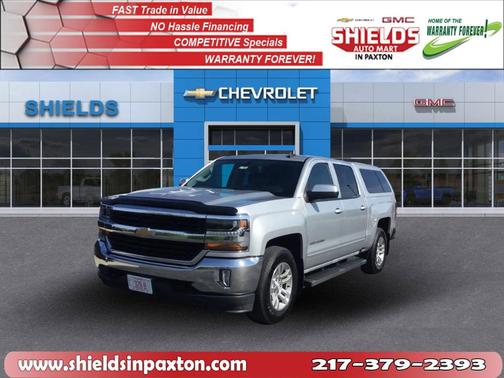 Silver Ice 2017 Chevrolet Silverado 1500 1LT Truck