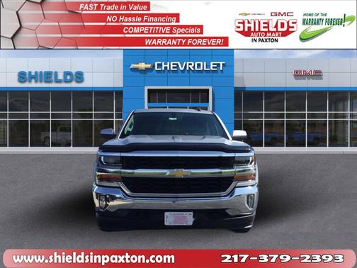 Silver Ice 2017 Chevrolet Silverado 1500 1LT