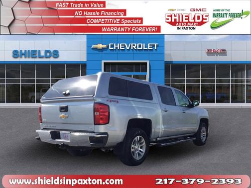 Silver Ice 2017 Chevrolet Silverado 1500 1LT