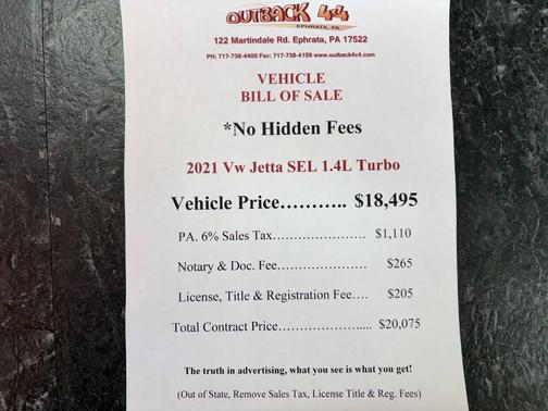 2021 Volkswagen Jetta 1.4T SEL