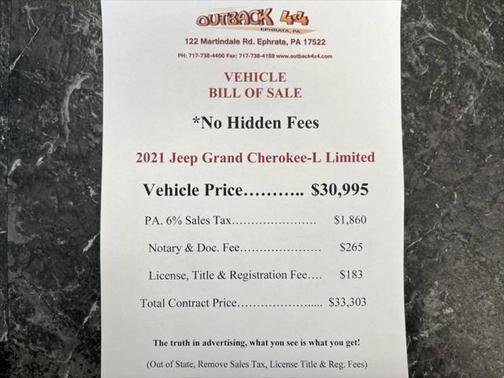 2021 Jeep Grand Cherokee L Limited