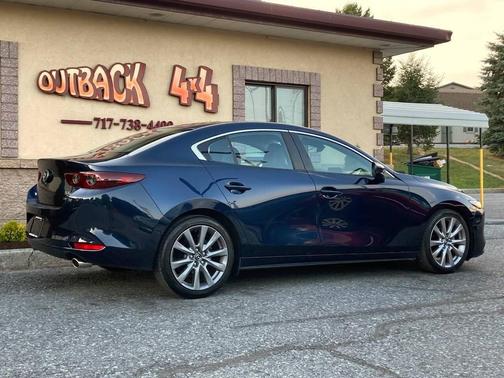 Deep Crystal Blue Mica 2021 Mazda Mazda3 FWD w/Select Package