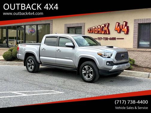 Silver 2018 Toyota Tacoma TRD Sport