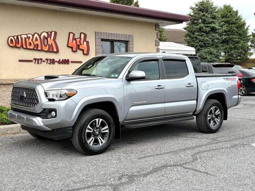 Silver 2018 Toyota Tacoma TRD Sport