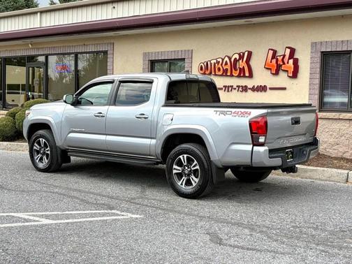 Silver 2018 Toyota Tacoma TRD Sport