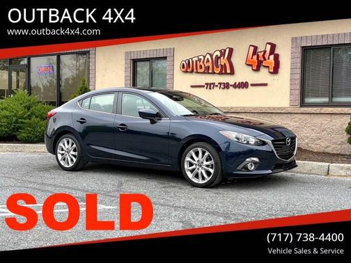 Deep Crystal Blue Mica 2015 Mazda Mazda3 s Touring