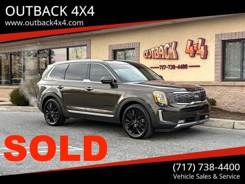 Brown 2020 Kia Telluride SX AWD 4dr SUV