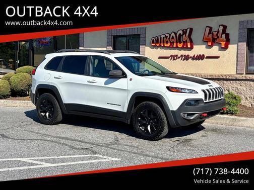 Bright White 2016 Jeep Cherokee Trailhawk