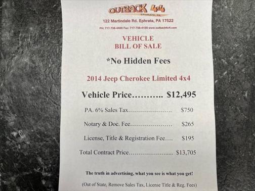 2014 Jeep Cherokee Limited