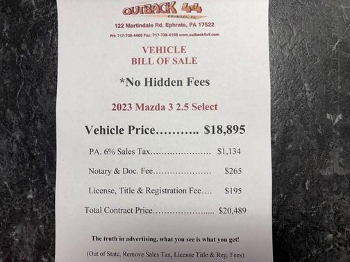 2023 Mazda Mazda3 2.5 S Select