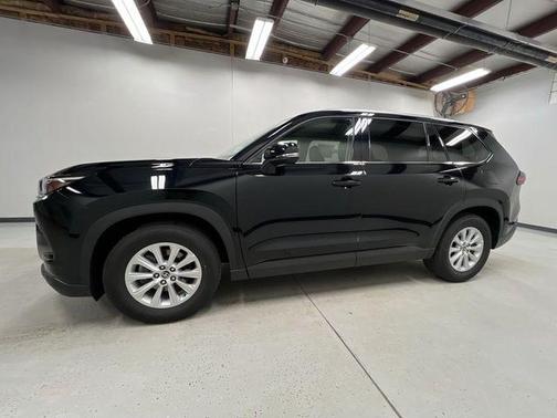 Midnight Black Metallic 2025 Toyota Grand Highlander XLE
