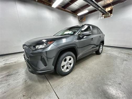 Magnetic Gray Metallic 2019 Toyota RAV4 Hybrid LE