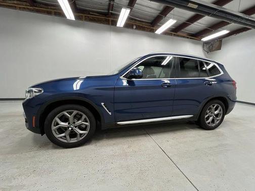 Phytonic Blue Metallic 2021 BMW X3 xDrive30i