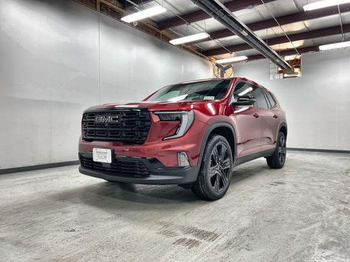 Volcanic Red Tintcoat 2026 GMC Acadia Elevation AWD