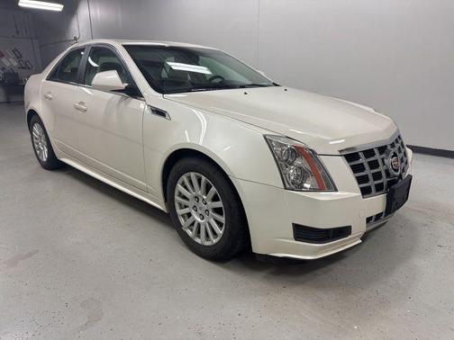 White Diamond Tricoat 2013 Cadillac CTS Luxury