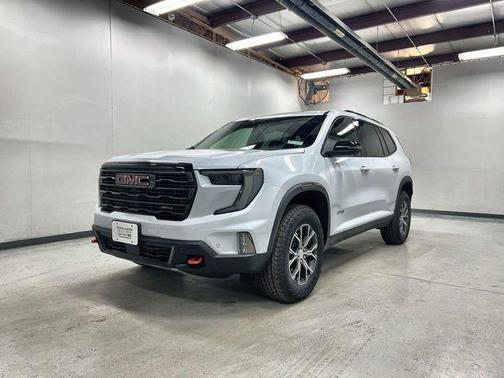 Glacier White Tricoat 2026 GMC Acadia AT4 AWD
