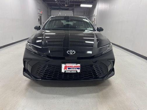 Midnight Black Metallic 2025 Toyota Camry XSE