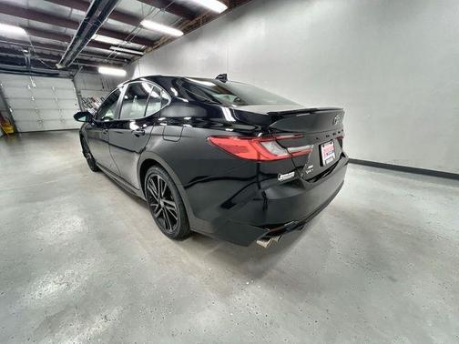 Midnight Black Metallic 2025 Toyota Camry XSE
