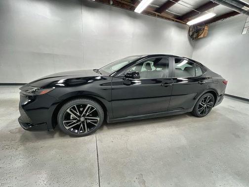 Midnight Black Metallic 2025 Toyota Camry XSE