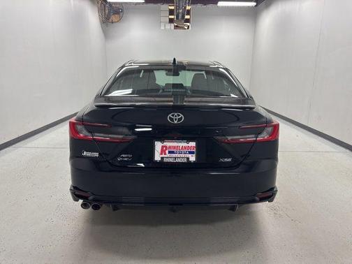 Midnight Black Metallic 2025 Toyota Camry XSE