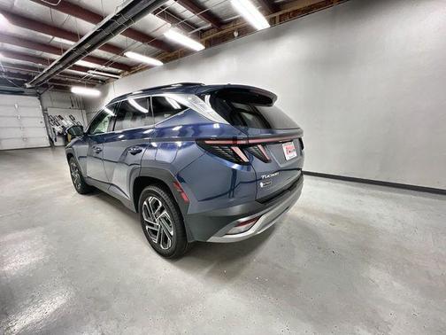 Atlantis Blue 2025 Hyundai TUCSON Limited