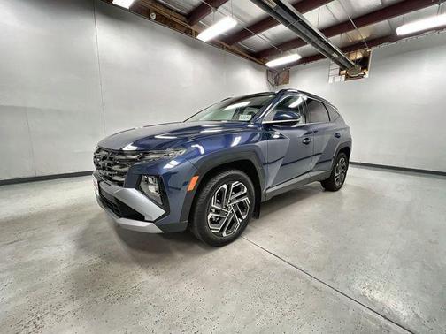Atlantis Blue 2025 Hyundai TUCSON Limited