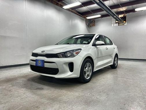 Clear White 2020 Kia Rio LX