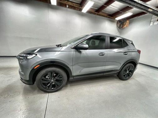 Moonstone Gray Metallic 2025 Buick Encore GX Sport Touring