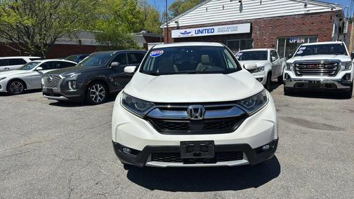 WHITE 2017 Honda CR-V EX-L