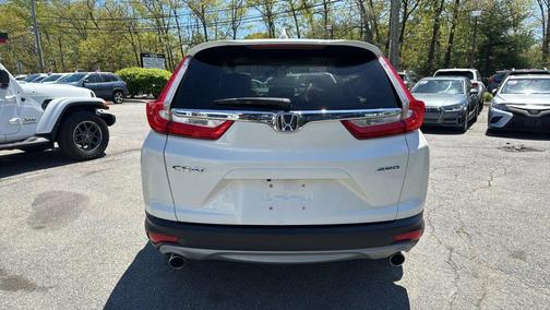 WHITE 2017 Honda CR-V EX-L