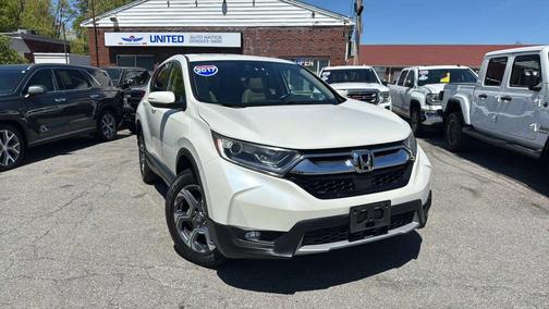 WHITE 2017 Honda CR-V EX-L