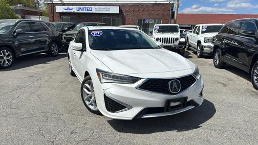 WHITE 2021 Acura ILX Base