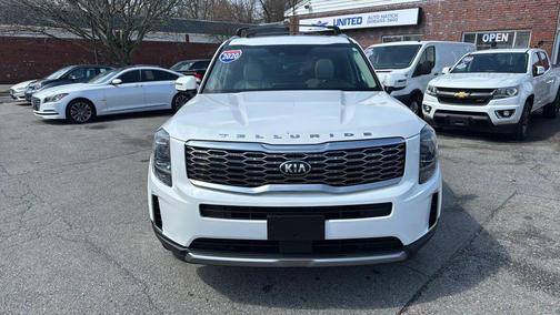 WHITE 2020 Kia Telluride S
