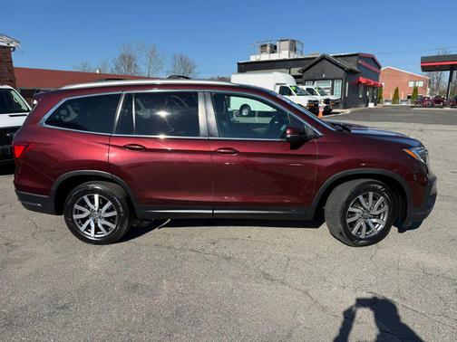 RED 2021 Honda Pilot AWD EX-L