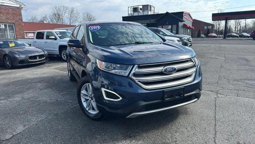 BLUE 2017 Ford Edge SEL