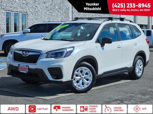Crystal White Pearl 2021 Subaru Forester Base