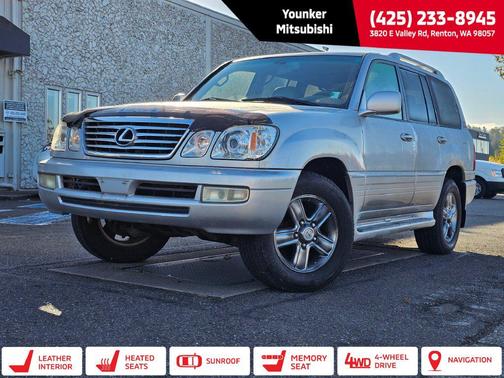 Classic Silver Metallic 2006 Lexus LX 470 Base