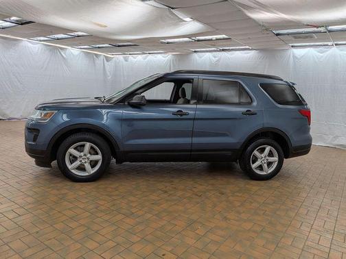Blue Jeans Metallic 2017 Ford Explorer Base