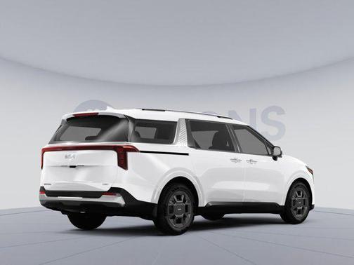 Ceramic Silver 2026 Kia Carnival Hybrid EX