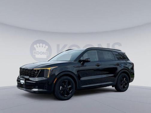 Aurora Black Pearl 2026 Kia Sorento Hybrid SX Prestige