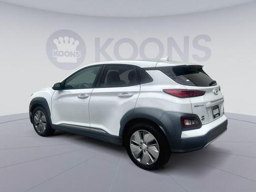 Lunar White 2021 Hyundai KONA EV Ultimate