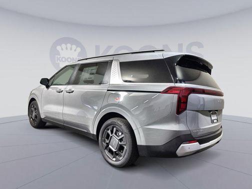 Ceramic Silver 2026 Kia Carnival Hybrid EX