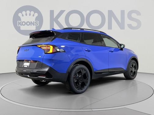 Nebular Blue 2026 Kia Sportage X-Line