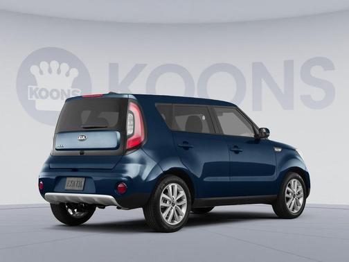 Mysterious Blue 2018 Kia Soul +