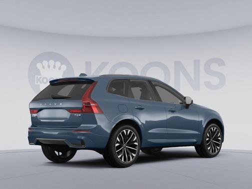 Bursting Blue Metallic 2019 Volvo XC60 Recharge Plug-In Hybrid T8 R-Design
