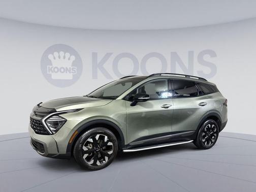 Jungle Green 2024 Kia Sportage X-Line