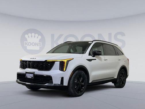 Snow White Pearl 2026 Kia Sorento Hybrid SX Prestige