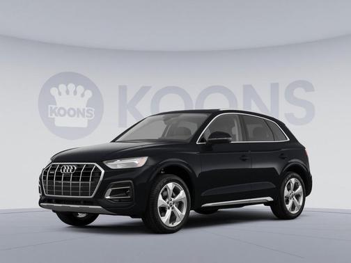 Black 2021 Audi Q5 45 Premium Plus