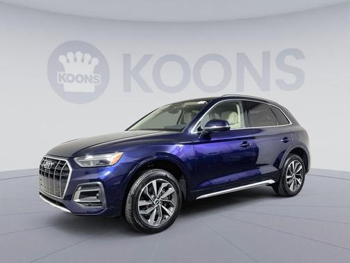 Black 2021 Audi Q5 45 Premium Plus