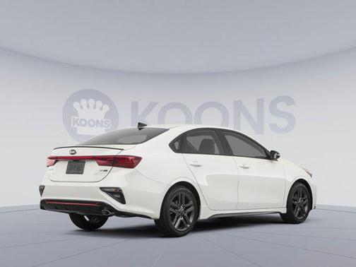 Clear White 2021 Kia Forte FE
